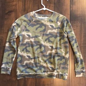 Camouflage sweatshirt